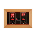 Maxxus 3-Person Corner Infrared Sauna (Low EMF)