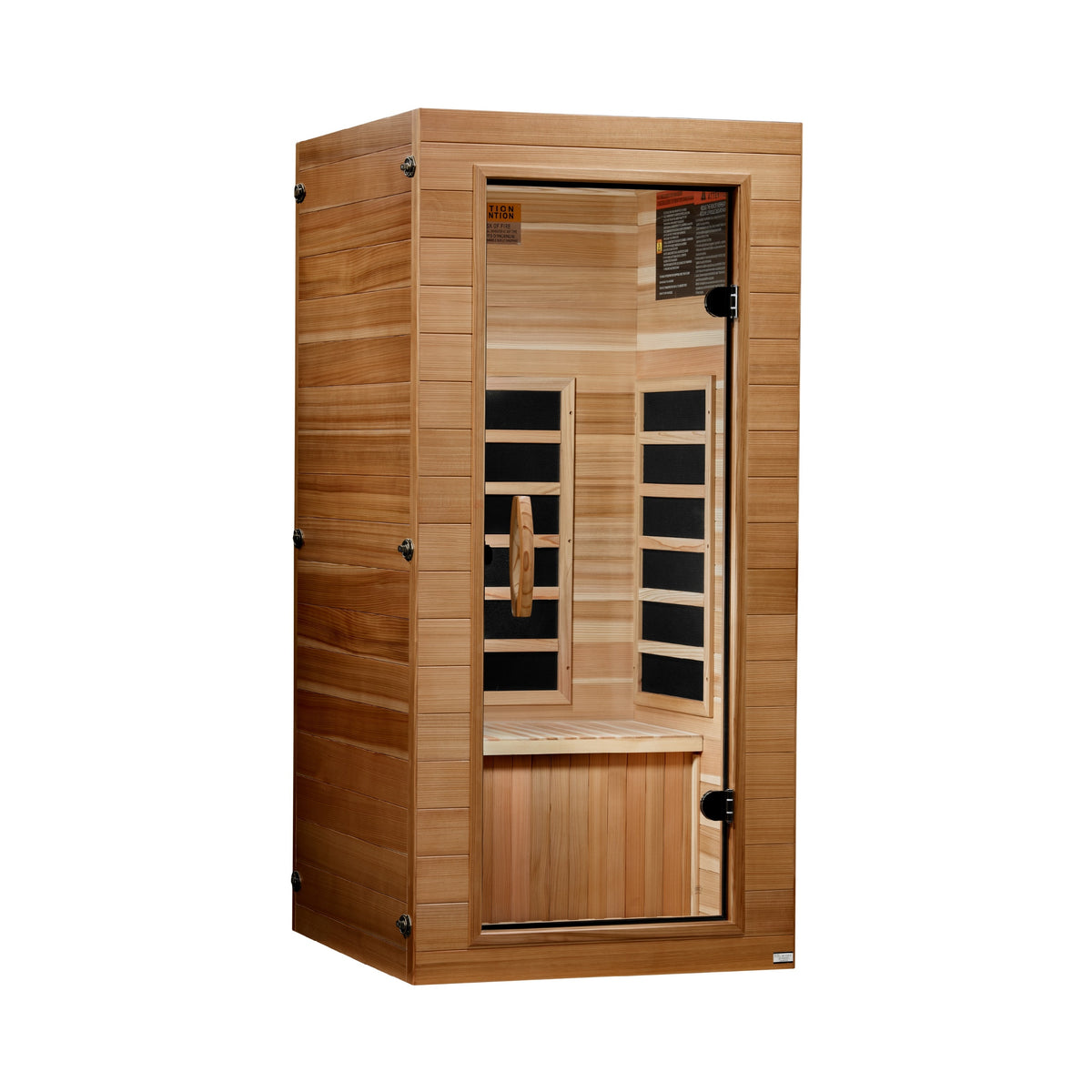 Dynamic Vero 1-Person Compact Indoor Infrared Sauna (Ultra Low EMF)