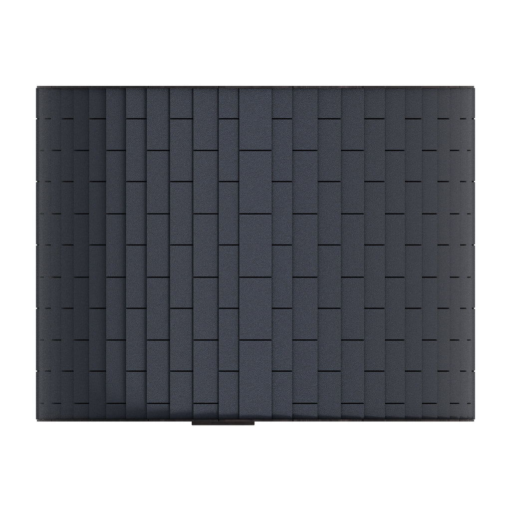 Finnmark FD-7 Thermo-Aspen barrel sauna, shingle roof from above