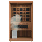 Finnmark FD-4 combination sauna interior with steam