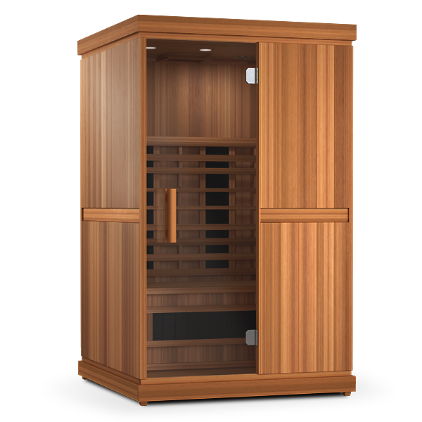 Finnmark FD-2 hybrid infrared sauna front view