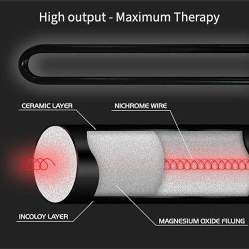 Finnmark Spectrum Plus infrared heaters in use