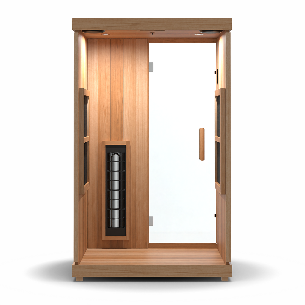 Finnmark FD-2 infrared sauna rear view