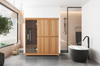 Finnmark FD-3 infrared sauna in a home setting