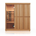 Finnmark FD-3 infrared sauna front angle