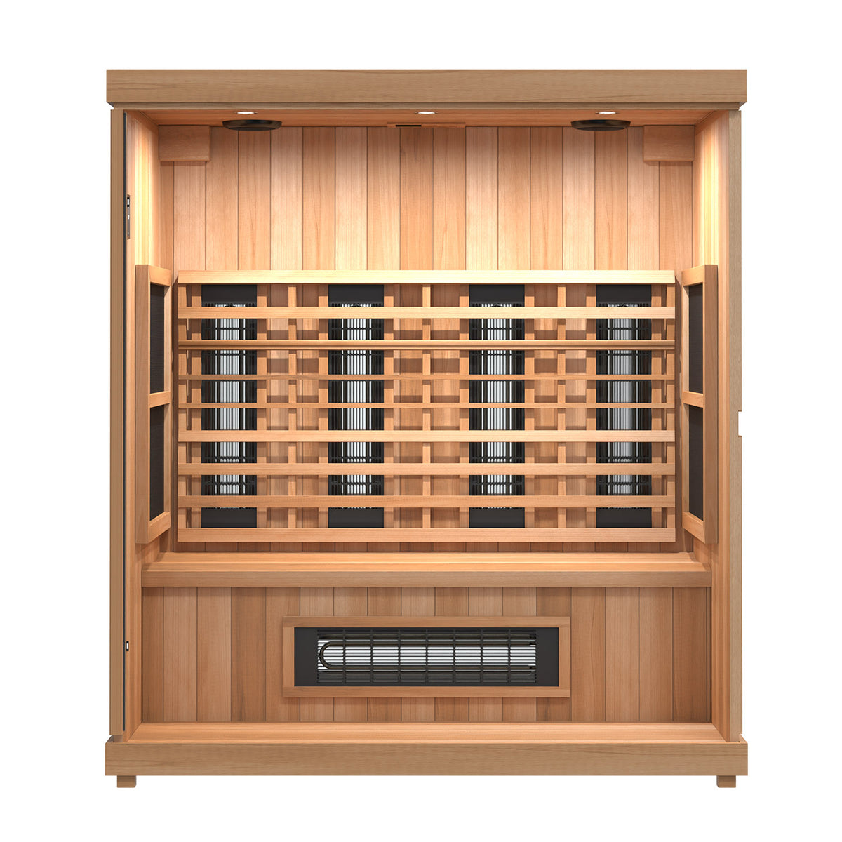 Finnmark FD-3 infrared sauna front view