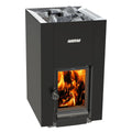 Harvia Linear 22 GreenFlame 15.7kW wood-burning sauna stove
