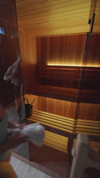Product video of the Dundalk Leisurecraft Element Loft 3 Person Traditional Indoor Sauna