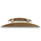 SaunaLife barrel sauna ceiling frame for Harvia stoves