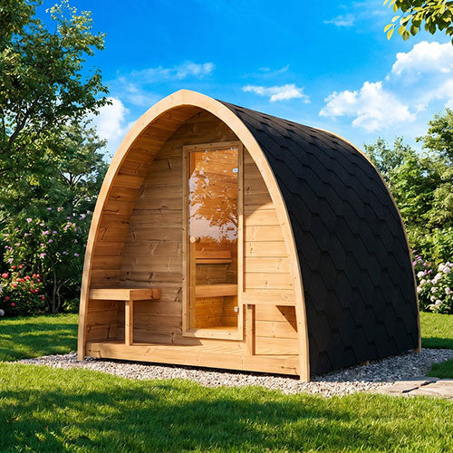 SaunaLife G3 Garden Series 6-person Outdoor Sauna