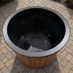 SaunaLife S1C Soak Series 1-person cold plunge package, natural finish, photo 4