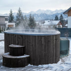 SaunaLife S2C Soak Series 2-person cold plunge package, black finish, photo 3