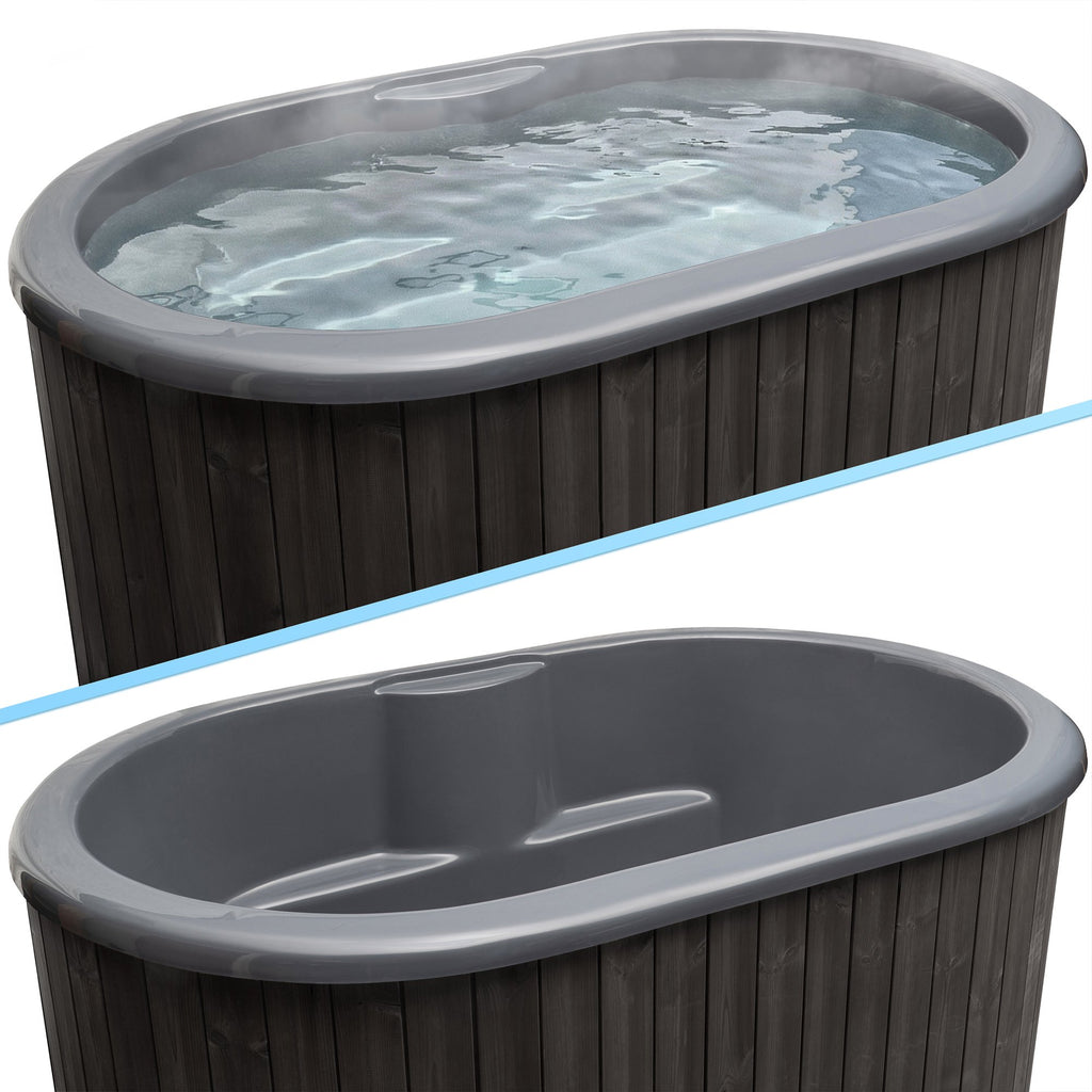 SaunaLife S2C Soak Series 2-person cold plunge package, black finish, photo 6