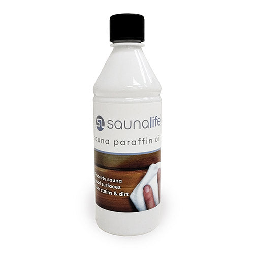 SaunaLife Sauna Paraffin Oil, Odorless Wood Treatment, 16.9 oz
