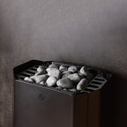 Top and side of the Saunum Air Perfect 7 7kW sauna heater