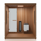 Finnmark Trinity hybrid sauna rear view